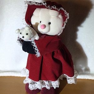 🍎Christmas Musical Teddy Bear Windup
